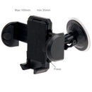 Universal 360 Degree Rotation Suction Cup Car Holder / Desktop Stand, For iPhone, Galaxy, Sony, Lenovo, HTC, Huawei, and other Smartphones of Width: 3.5cm - 10cm(Black)