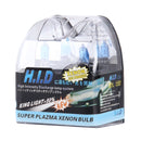 Halogen Bulb, Super White Car Headlight Bulb, 12 V / 55W, 6000K 1700 LM (Pair)