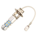 H3 50W 600LM 5500K White Light 10 SMD-2828-LEDs Car Foglight , Constant Current , DC12-24V(White Light)