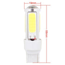 2PCS T20 Single Wire 1250LM 20W + 5W 5 x COB LED White Light Car Rear Fog Lamp Bulb, DC 12V