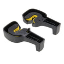 1 Pair Hidden Type Car Hook(Black)