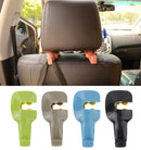 1 Pair Hidden Type Car Hook(Black)