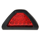 12-LED Red Light Rear Tail Warning Brake Light for DC 12V Cars