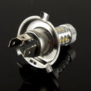 H4 80W White 16 CREE LED Fog Light for Vehicles, DC 12V