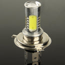 H4 21W White LED Fog Light for Vehicles, DC 12-24V