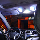 2 PCS 27mm 6 LED 5050 SMD Car Reading Light Bulb(Blue Light)