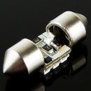 2 PCS 27mm 6 LED 5050 SMD Car Reading Light Bulb(White Light)