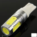 T10 5W White Light LED Light Bulb for Vehicles, DC 12V