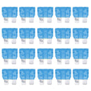 100 PCS Auto Mini Blade Fuse (15A) , DC 12V(Blue)