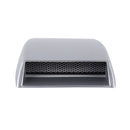 Car Turbo Style Air Intake Bonnet Scoop for Car Decoration(Grey)