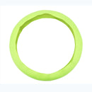 Silicone Rubber Car Steering Wheel Cover, Outside Diameter: 36cm(Green)