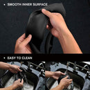 Silicone Rubber Car Steering Wheel Cover, Outside Diameter: 36cm(Grey)