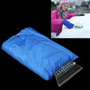 Automobile Supplies Car Snow / Ice Shovel with Protective Sleeve for Cold Winter(Blue)