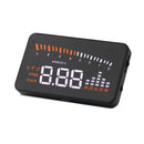 X5 3.5 inch Car OBDII / EUOBD HUD Vehicle-mounted Head Up Display Security System, Support Speed & Water Temperature & Speed Alarm & Battery Voltage, etc.