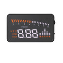 X5 3.5 inch Car OBDII / EUOBD HUD Vehicle-mounted Head Up Display Security System, Support Speed & Water Temperature & Speed Alarm & Battery Voltage, etc.