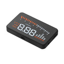X5 3.5 inch Car OBDII / EUOBD HUD Vehicle-mounted Head Up Display Security System, Support Speed & Water Temperature & Speed Alarm & Battery Voltage, etc.