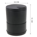 Portable Car Ashtray, Size: 6.9x6.9x10 cm
