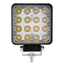 48W Bridgelux 4000lm 16 LED White Light Floodlight Engineering Lamp / Waterproof IP67 SUVs Light, DC 10-30V(Black)