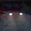48W Bridgelux 4000lm 16 LED White Light Floodlight Engineering Lamp / Waterproof IP67 SUVs Light, DC 10-30V(Black)