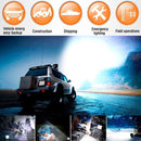 48W Bridgelux 4000lm 16 LED White Light Condenser Engineering Lamp / Waterproof IP67 SUVs Light, DC 10-30V(Black)