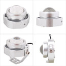 10W 500LM White Light 6500K COB LED Wired Hexagon Eagle Eyes Car Fog Lamp,Wire Length:35cm, DC 12-24V(Silver)