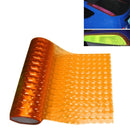 3D Effect Cat Eye Car Head Light Film Taillight Vinyl Film, Size: 30cm x 100cm(Orange)