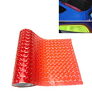3D Effect Cat Eye Car Head Light Film Taillight Vinyl Film, Size: 30cm x 100cm(Red)