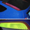 3D Effect Cat Eye Car Head Light Film Taillight Vinyl Film, Size: 30cm x 100cm(Red)