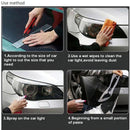 3D Effect Cat Eye Car Head Light Film Taillight Vinyl Film, Size: 30cm x 100cm(Red)