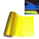 3D Effect Cat Eye Car Head Light Film Taillight Vinyl Film, Size: 30cm x 100cm(Yellow)