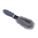 KANEED Car Wheel Tire Rim Scrub Brush Hub Clean Wash Brush Car Truck Motorcycle Bike Washing Cleaning Tool
