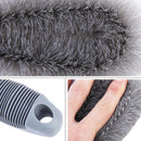 KANEED Car Wheel Tire Rim Scrub Brush Hub Clean Wash Brush Car Truck Motorcycle Bike Washing Cleaning Tool