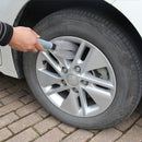 KANEED Car Wheel Tire Rim Scrub Brush Hub Clean Wash Brush Car Truck Motorcycle Bike Washing Cleaning Tool