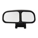 Left Side Rear View Blind Spot Mirror Universal adjustable Wide Angle Auxiliary Mirror(Silver)