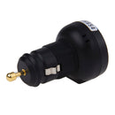 SZdalos DLS-400 Cigarette Plug LCD Display Car Tire Pressure Monitoring System with USB Charger Port & 4 External Sensors