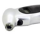 1/4 inch LCD Display Screen Digital Tire Gauge with LED Light, Pressure Range: 0-100PSI(Silver)
