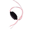 80mm 5W 180LM Angel Eyes Circles Car Headlight Green Light COB LED Lights for Vehicles, DC 12-24V