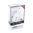 EASYWAY Quick-charge USB Port Car Locator Car Charger GPRS Tracker for iPhone / iPad series, PSP, MP3 / MP4,Pocket PC PDA(White)