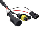 12V 35W H4-3 HID Xenon Light High Intensity Discharge Lamp Kit, Color Temperature: 6000K
