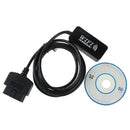WIFI Wireless OBDII Interface for iPad / iPhone(Black)