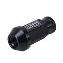 20 PCS D1 Spec P1.5 Racing Wheel Nut, Length: 50mm(Black)