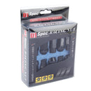 20 PCS D1 Spec P1.5 Racing Wheel Nut, Length: 50mm(Black)