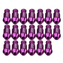 20 PCS D1 Spec P1.5 Racing Wheel Nut, Length: 50mm(Purple)
