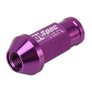 20 PCS D1 Spec P1.5 Racing Wheel Nut, Length: 50mm(Purple)