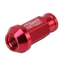 20 PCS D1 Spec P1.5 Racing Wheel Nut, Length: 50mm(Red)