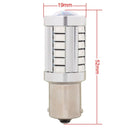 2PCS 1156/BA15S 16.5W 1155LM 630-660nm 33 LED SMD 5630 Red Light Car Brake Light Lamp Bulb for Vehicles , DC12V(Red Light)