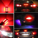 2PCS 1156/BA15S 16.5W 1155LM 630-660nm 33 LED SMD 5630 Red Light Car Brake Light Lamp Bulb for Vehicles , DC12V(Red Light)