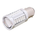 2PCS 1157/BAY15D 16.5W 1155LM 630-660nm 33 LED SMD 5630 Red Light Car Brake Light Lamp Bulb for Vehicles , DC12V(Red Light)