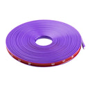 Universal Decorative Scratchproof Stickup 8M Flexible Car Wheel Hub TRIM Mouldings Decoration Strip(Purple)
