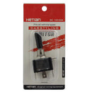 Three-pole ON-OFF-ON Toggle Switch with Blue Light, DC 12V 20A